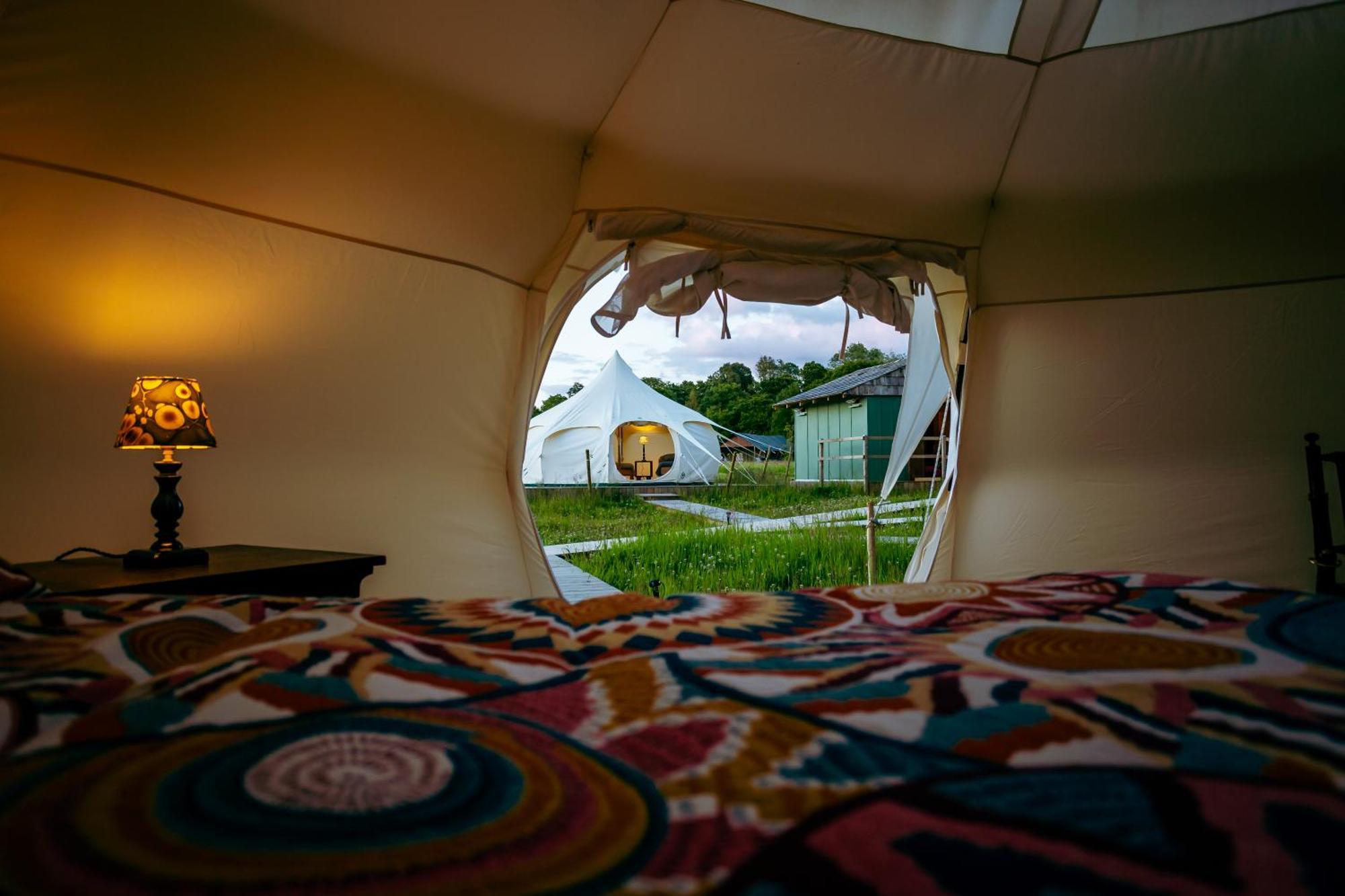 Luxury Glamping Retreat In Battle Villa Exterior photo