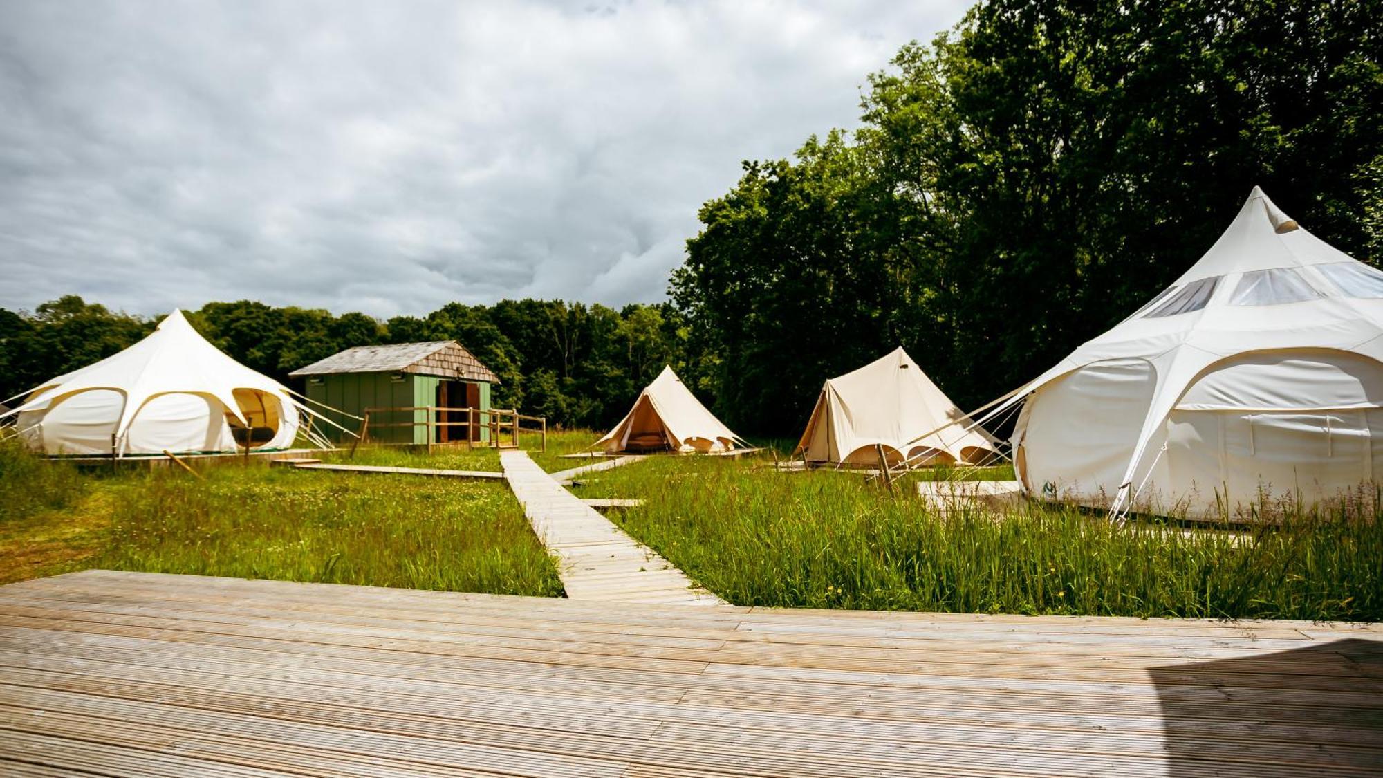 Luxury Glamping Retreat In Battle Villa Exterior photo
